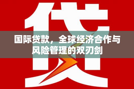 苗栗国际贷款，全球经济合作与风险管理的双刃剑