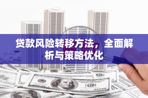 苗栗贷款风险转移方法，全面解析与策略优化