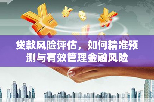苗栗贷款风险评估，如何精准预测与有效管理金融风险