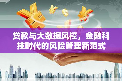 苗栗贷款与大数据风控，金融科技时代的风险管理新范式