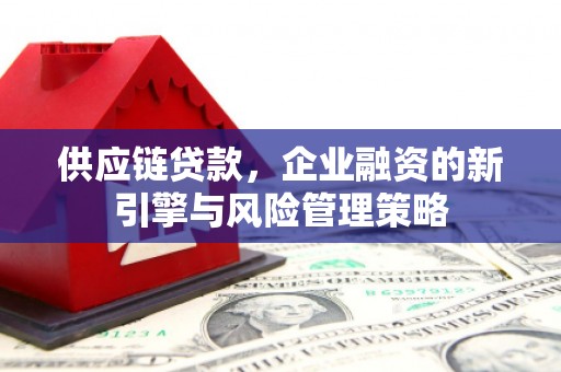 苗栗供应链贷款，企业融资的新引擎与风险管理策略