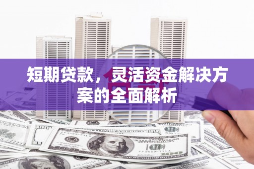 苗栗短期贷款，灵活资金解决方案的全面解析