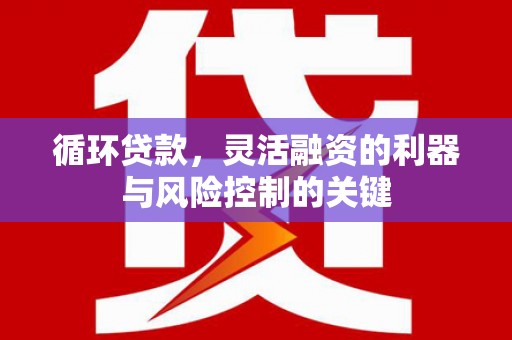 苗栗循环贷款，灵活融资的利器与风险控制的关键