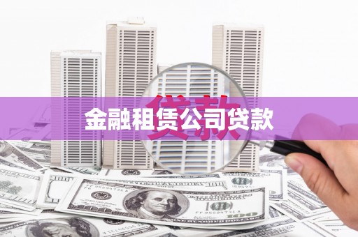 苗栗金融租赁公司贷款