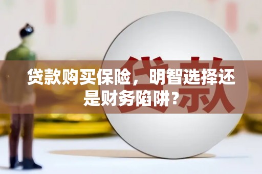 苗栗贷款购买保险，明智选择还是财务陷阱？