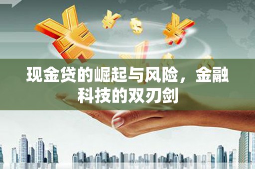 苗栗现金贷的崛起与风险，金融科技的双刃剑