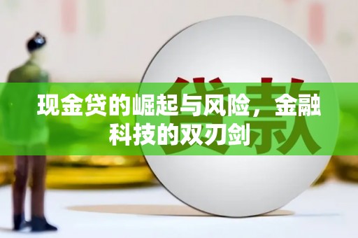 苗栗现金贷的崛起与风险，金融科技的双刃剑