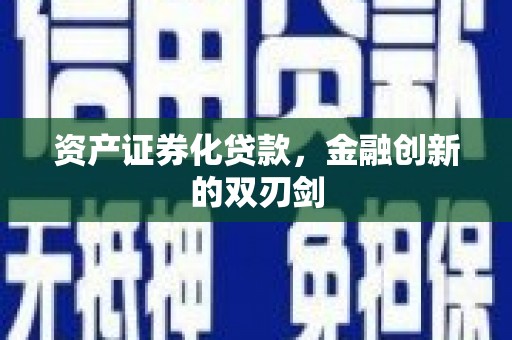 苗栗资产证券化贷款，金融创新的双刃剑