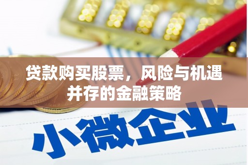 苗栗贷款购买股票，风险与机遇并存的金融策略