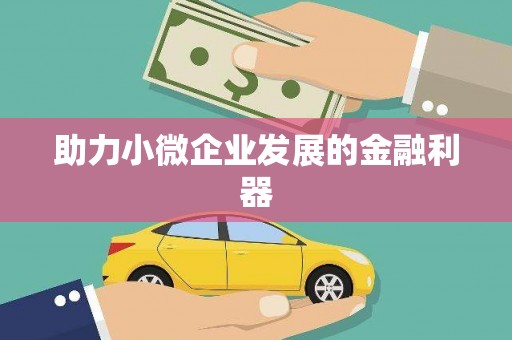 苗栗助力小微企业发展的金融利器