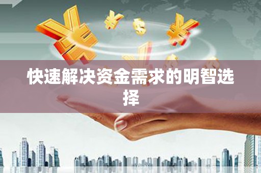 苗栗快速解决资金需求的明智选择